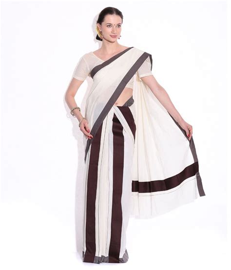 Ghagra choli, (also known as lehenga choli and locally as chaniya choli), is a type of ethnic clothing for women from indian subcontinent, notably in the indian states of rajasthan, gujarat, madhya pradesh, uttar pradesh, bihar, haryana, punjab, himachal pradesh, uttarakhand, jammu and kashmir, as well as in the pakistani provinces of punjab and sindh. Fashion Kiosks Cream Cotton Kerala Kasavu Set Mundu (2 Mtr ...