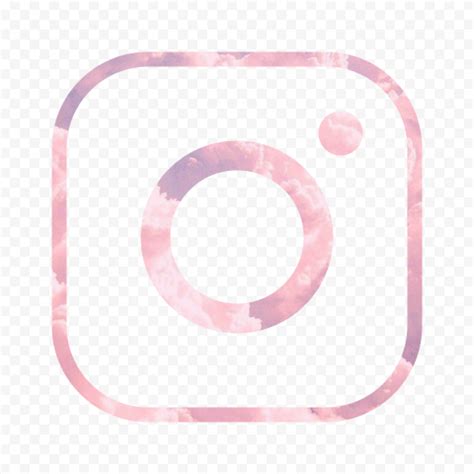 Hd Pink Cloud Aesthetic Instagram Ig Logo Icon Png Citypng Images