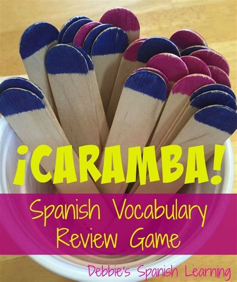 ¡caramba Game Preschool Spanish Spanish Learning Activities