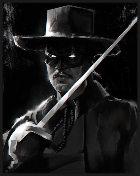 Pulp Character Concept Concept Art The Legend Of Zorro Vhs To Dvd
