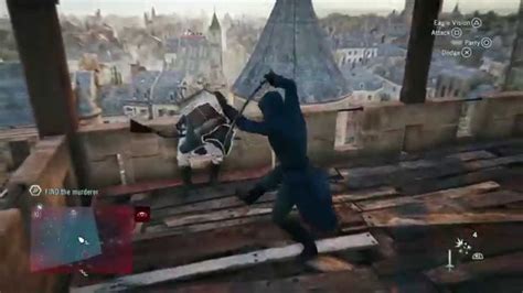 Assassin S Creed Unity Killing Guards Gameplay Youtube