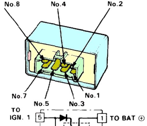 Honda accord v6 engine control circuit. 1994 Accord Main Relay Wiring Diagram - Wiring Diagram Schema