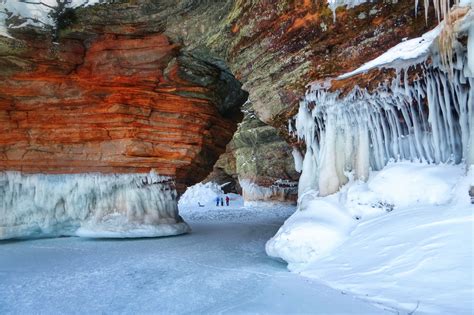 Apostle Ice Caves Ice Cave Outdoor