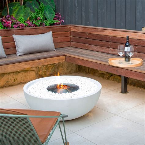 Ethanol burners are perfect if you are looking to build a custom fireplace, fire pit, or fire table. Mix 850 Ethanol Fire Pit | Milkcan Outdoor Products