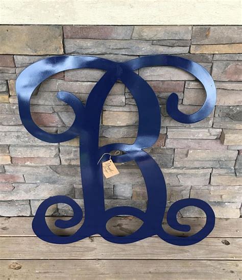 Extra Large Metal Letters Great For Indoor And Outdoor Use Dimensions