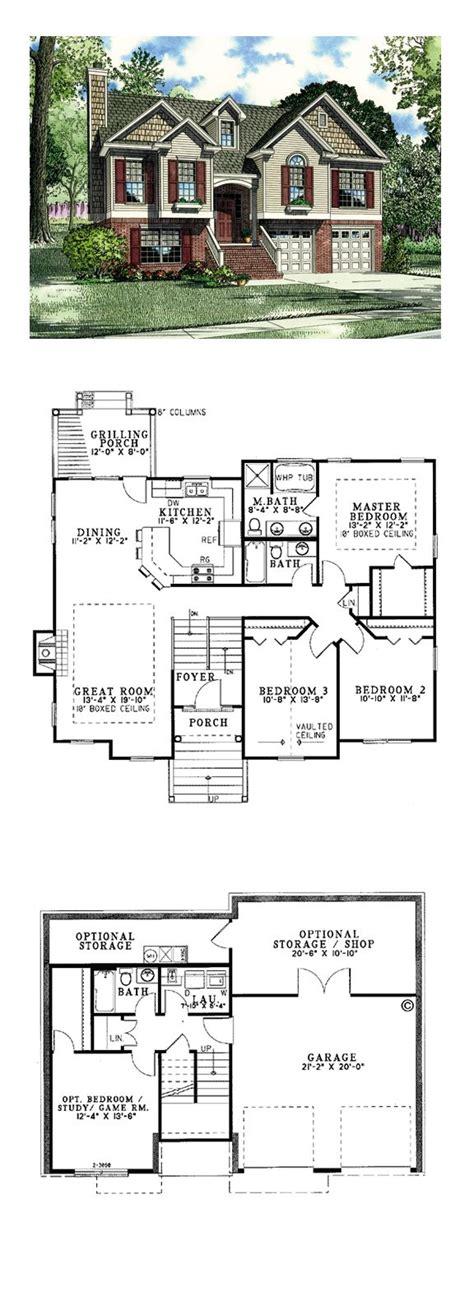1000 Images About Hillside Home Plans On Pinterest House Plans Home