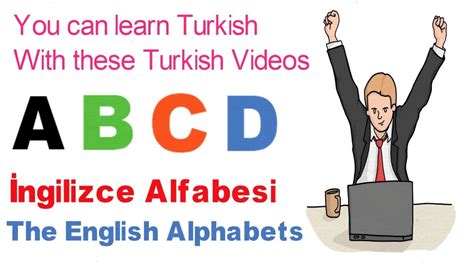 Learn Turkish Through Turkish The Alphabets İngilizce Dersi