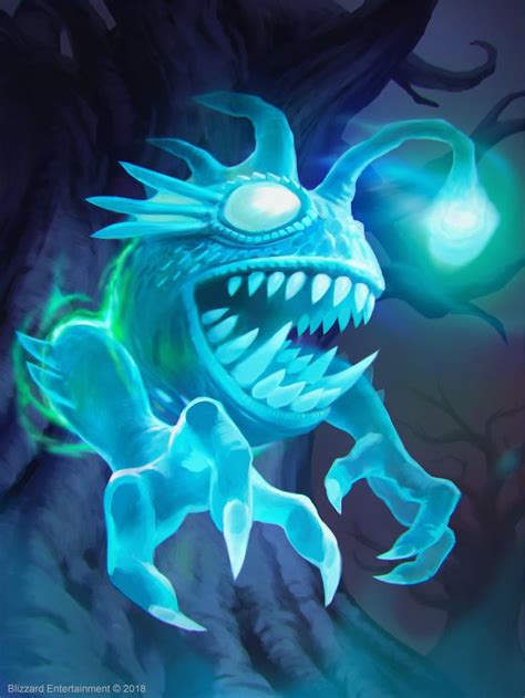 Hearthstone Ghostlight Angler By Kangjason Warcraft Art Hearthstone