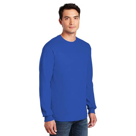 Gildan 5400 Heavy Cotton Long Sleeve T Shirt Royal Full Source