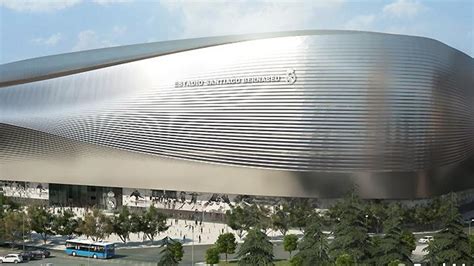 Real madrid habilitó el estadio santiago bernabéu como almacén de material sanitario. El Real Madrid presenta el nuevo Bernabéu