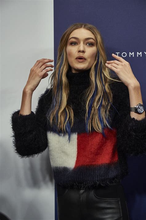 Gigi Hadid Tommy Hilfiger Flagship Store Launch In