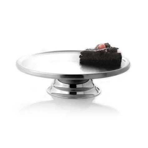Stainless Steel Cake Stands For Restaurant Shape Round At Best Price