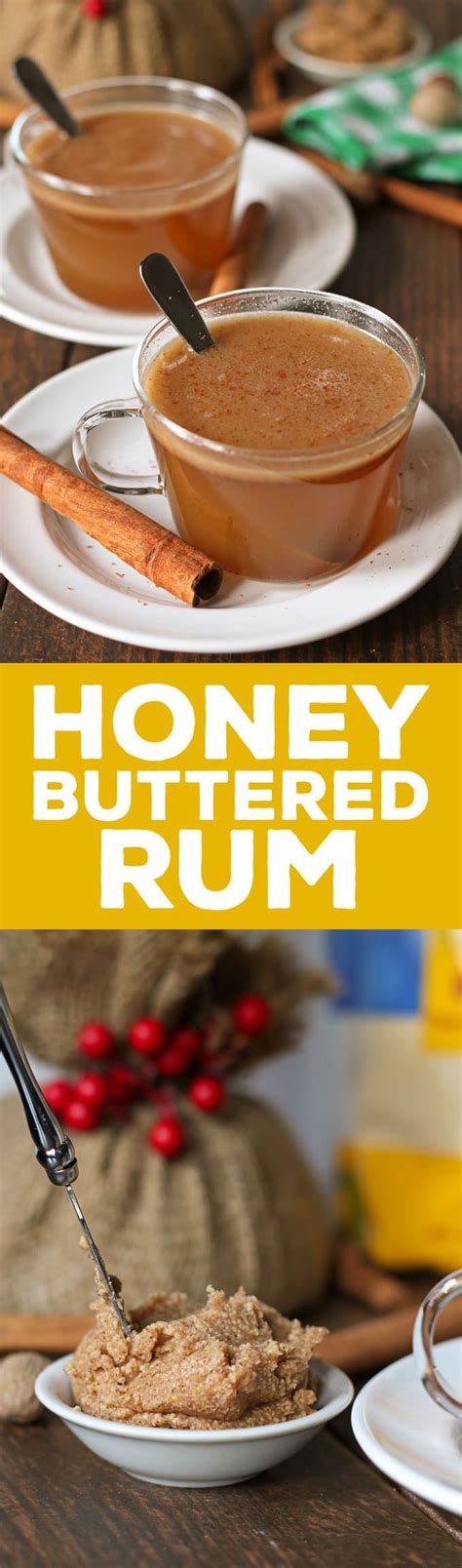'tis the season to pretend you know what mulled means. Honey buttered rum is the perfect holiday drink! It has all of the warmth and spice of hot ...