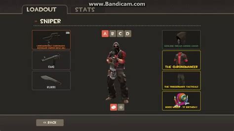 Tf2my Top 3 Sniper Cosmeticsitems Youtube