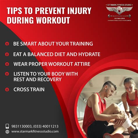 Tips To Prevent Injury During Workout Fitness Tips Starmark