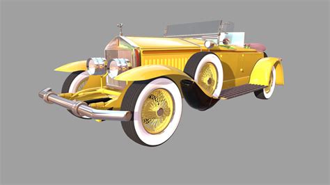 Rr Great Gatsby Incomplete Version Buy Royalty Free 3d Model By