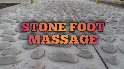 Stone Foot Massage Nakakarelax Sa Paa Daisysyete080 Youtube
