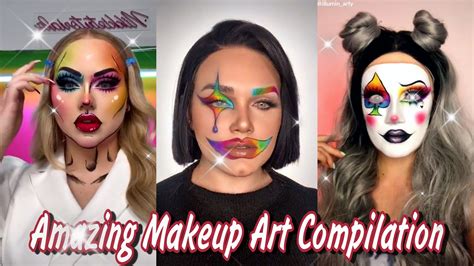 amazing makeup tik tok compilation 2 💕 top fresh makeup beautiful girls 2020 youtube