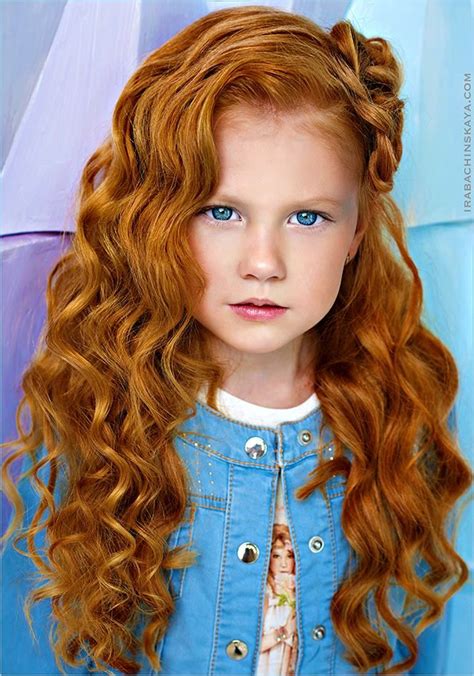 Ginger Girl With Bright Blue Eyes More Ginger Hair Bright Red Hair