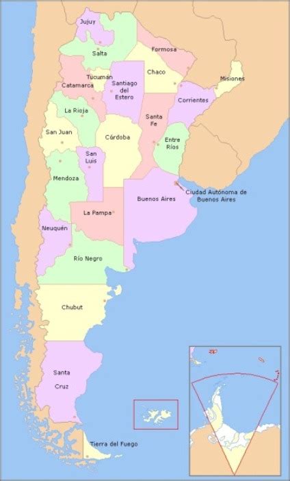 Learn Argentina Provinces And Its Capitals