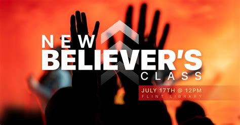 New Believers Class New Hope West