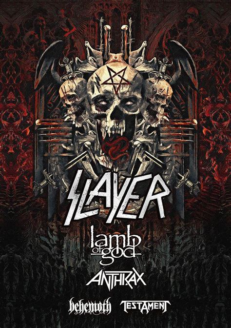 Anthrax samples are irradiated to kill any live spores before they are shipped to other labs for research into how to protect against a biological terrorism attack. Slayer + Lamb Of God + Anthrax + Behemoth + Testament ...