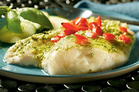 Parmesan baked haddock (1 serving=1 fillet) the nutritional info for this recipe should be quite accurate. Creamy Pesto Haddock Recipe - My Food and Family