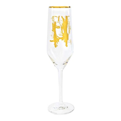 Köp Carolina Gynning Champagneglas Wild Woman Gold 30 cl online