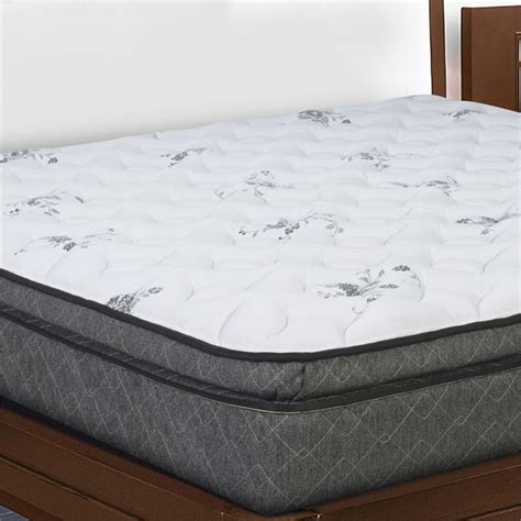 Pillow Top Full Size Mattress In White Ole3 1030