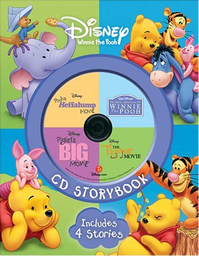 Disney Winnie The Pooh Cd Storybook The Many Adventure Of Winnie The