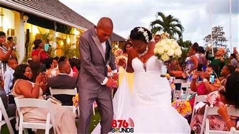 Real Jamaican Wedding Ceremony And Reception Ideas Youtube