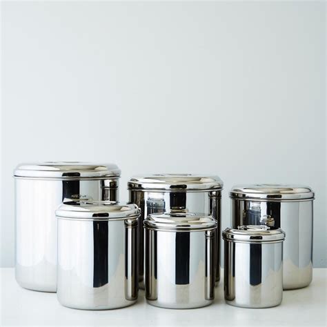 Stainless Steel Kitchen Canisters Sets