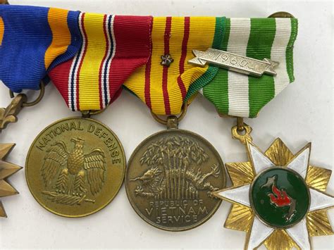 Mid Century United States Military Vietnam Era Medals