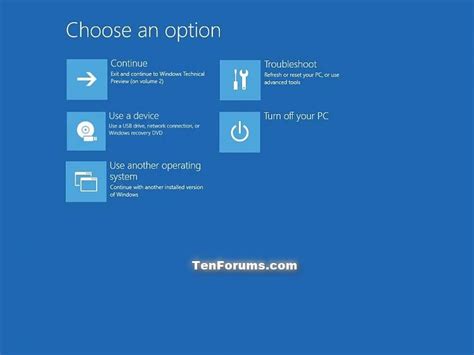 Enable Or Disable F8 Advanced Boot Options In Windows 10 Tutorials