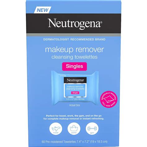 Neutrogena Makeup Remover Cleansing Towelette Singles Individually