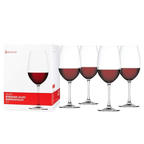 Reviews For Spiegelau Salute Bordeaux Wine Glasses Set Of 4 Bestviewsreviews