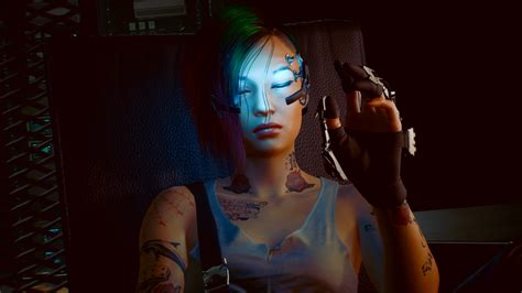 Video Game Characters Video Games Cd Projekt Red Screen Shot Cyberpunk 2077 Judy Alvarez