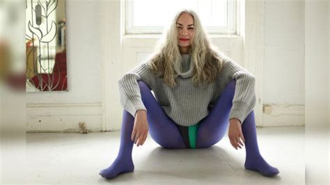 I have never seen white pubic hair and don't think it exists. American Apparel Puts Its First Gray-Haired Model In a ...