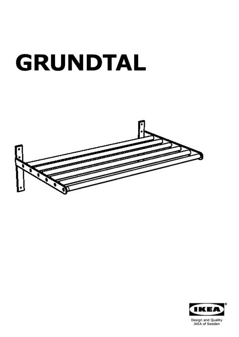 Grundtal Drying Rack Wall Stainless Steel Ikeapedia