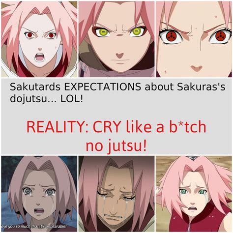 Sakura Haruno Is Stupid Yeah Funny Naruto Memes Anime Naruto