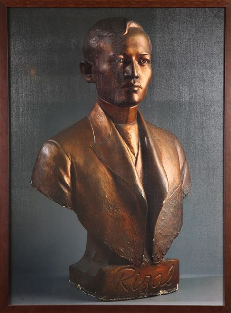 Bust Of Dr José Rizal Philippine Folklife Museum Foundation San