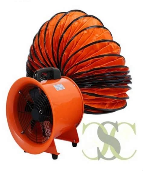 Electric Portable Ventilation Blower Fan Single Three Phase 400mm For