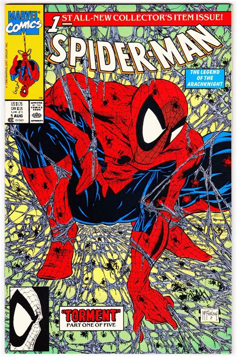 Spider Man 1au August 1990 Marvel Comics Grade Nm In 2021 Spiderman