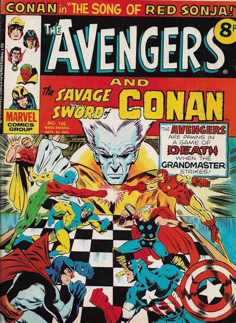 Avengers Marvel Uk Vol 1 105 Albion British Comics Database Wiki