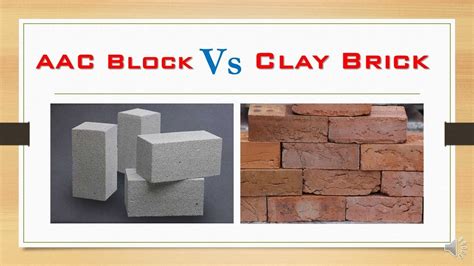 Clay Bricks Vs Aac Block Youtube
