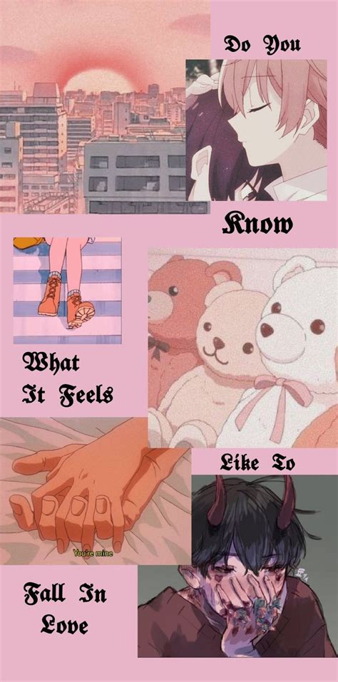 Pink Anime Aesthetic Desktop Wallpaper Anime High Quality Pink