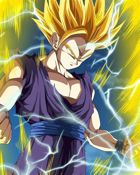 Gohan Ssj2 Dbz Dragon Ball Artwork Anime Dragon Ball Super Dragon