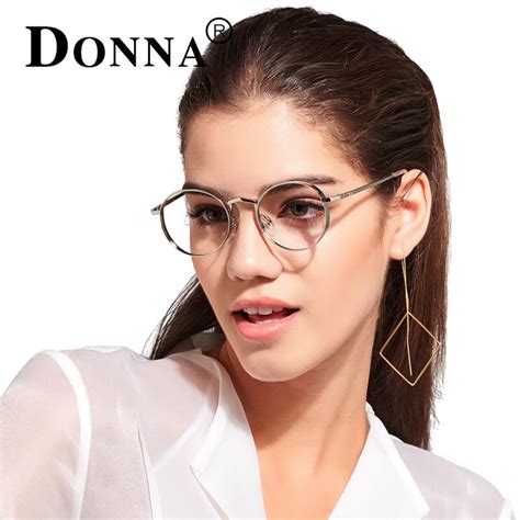 Donna Fashion Reading Eyeglasses Optical Glasses Women New Frame Ultra Light Frame Clear Glasses