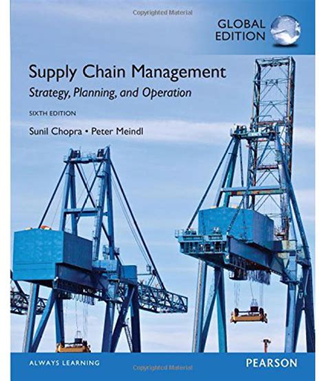 Supply Chain Management Strategy Planning And Operation Global