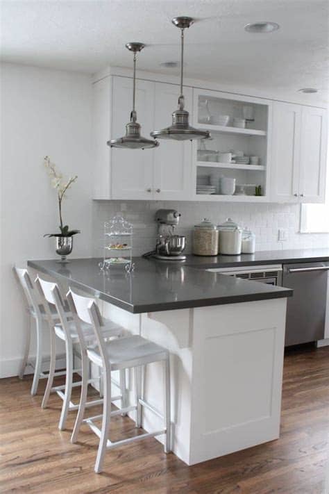Our home bar furniture category offers a great selection of bar cabinets and more. These 15 Grey and White Kitchens Will Have You Swooning
